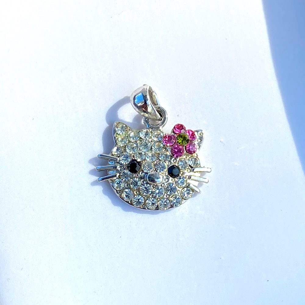 Hello Kitty Vintage Crystal Pendant